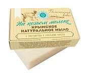 Крымское натуральное мыло на козьем молоке "БЕЛОСНЕЖНЫЙ КОКОС"