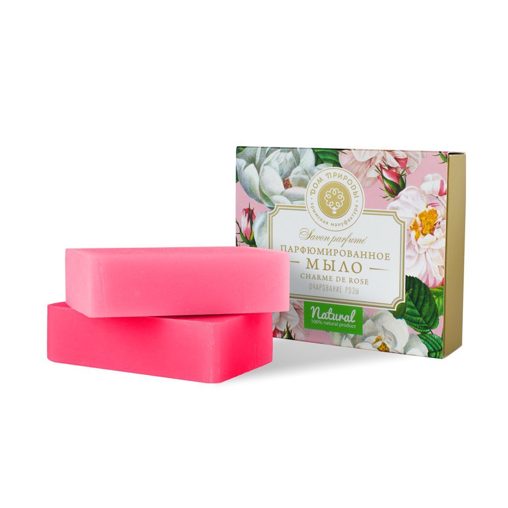картинка Набор парфюмированного мыла "Очарование розы" от магазина натуральной косметики La Vanda