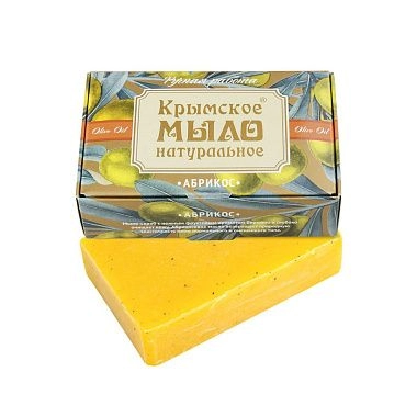 Крымское натуральное мыло на оливковом масле "АБРИКОС"
