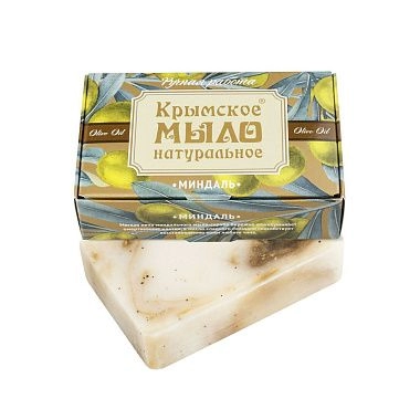 Крымское натуральное мыло на оливковом масле "МИНДАЛЬНОЕ"